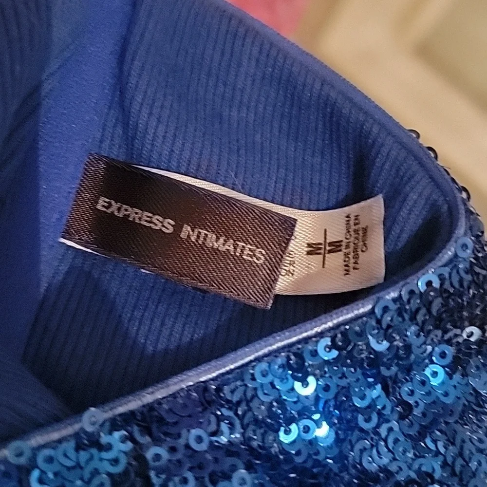 Victoras Secret/Express Bundle. VS Sequin Flag Tank Top. Express bandeau. - Picture 8 of 10